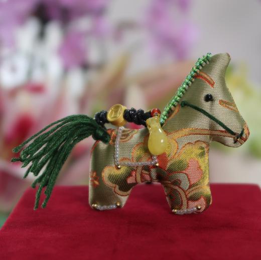非遗大师级名锦定制|2026小马双面挂件，新中式国风，珍贵手作礼 商品图5