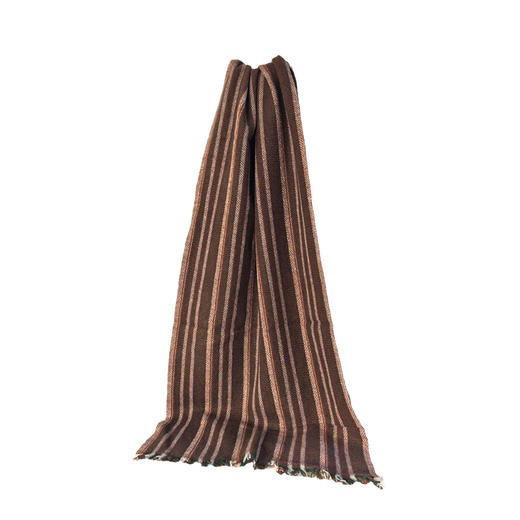 青藏手工氆氇竖条纹围巾  SJF96P831A SJF96P831B 商品图3