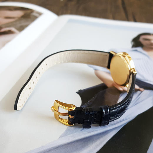 【95新】ROLEX 劳力士4081手动机械机芯25MM（女款）切利尼系列18K黄金；后镶钻石表圈 251225NJS25 商品图5