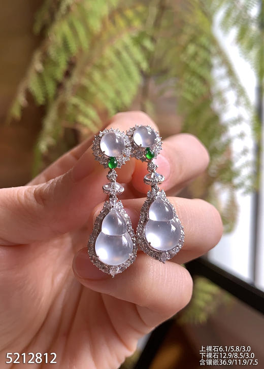 5212812，葫芦耳坠。具体价格微信咨询 商品图0