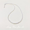 S925珍珠克絮项链（淡水无核）
；3-4mm 商品缩略图0