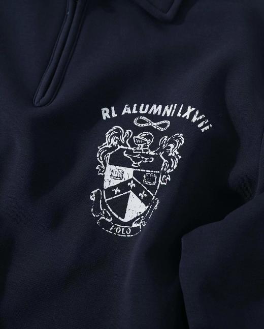 F011249松弛有度日常通勤休闲翻领半拉链小马卫衣 商品图12