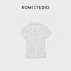 ROMI STUDIO“简约老钱”高智感麻花纹理polo领针织短袖 RWDSSU1653 商品缩略图5