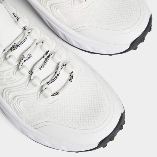 DSQUARED2 男士 Bubble系列 枫叶徽标休闲运动鞋 白色 SNM0446 59208414 M1614 商品图3