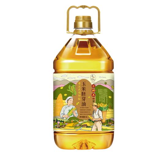 吾谷怡人小榨王零反式玉米胚芽油5L 商品图2