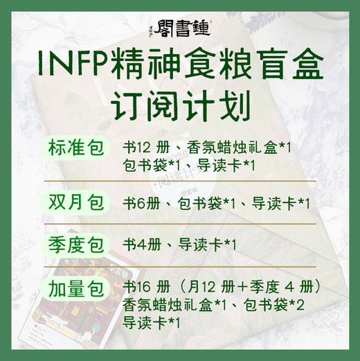 钟书阁×INFP · 精神食粮盲盒订阅计划 商品图1