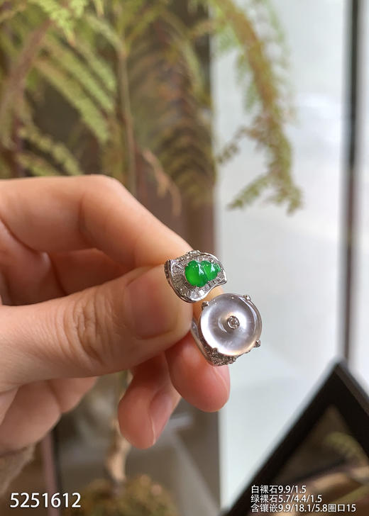 5251612，平安扣戒指。具体价格微信咨询 商品图3