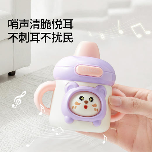 【安抚玩乐】嫚熙婴儿按压变脸儿童口哨宝宝0-1岁6月可吹哨子乐器益智吹奏玩具 商品图3