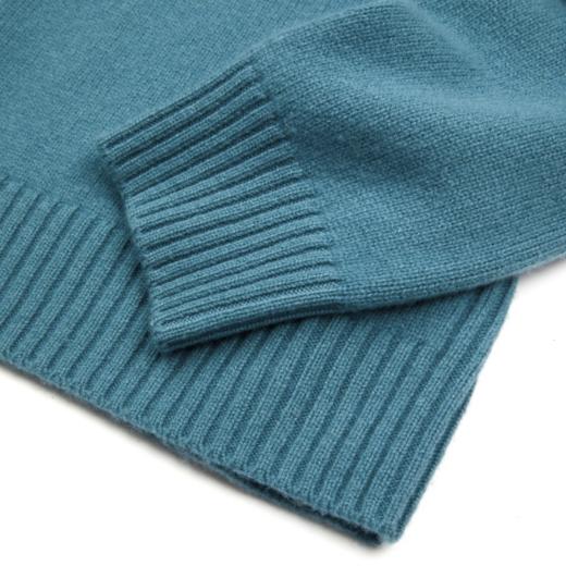 ROMI STUDIO 100%绵羊毛轻盈柔软复古圆领套头毛衫 RWDSST1829 商品图4