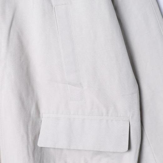 2613908SDSA男士秋冬新款痞帅男装潮牌褶皱拼接拉链翻领夹克外套百搭时尚 商品图2