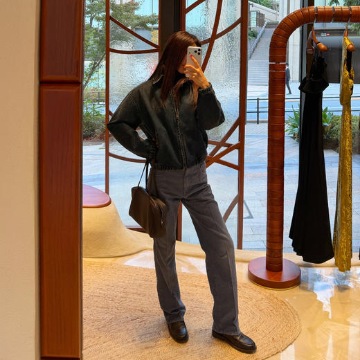 ROMI STUDIO“复古丹宁”100%斜纹棉水洗牛仔夹克外套 RWDSWY1683 商品图2