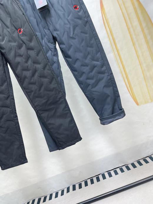 F011256冬季新款防风耐磨防泼水保暖运动羽绒裤直筒长裤 商品图2