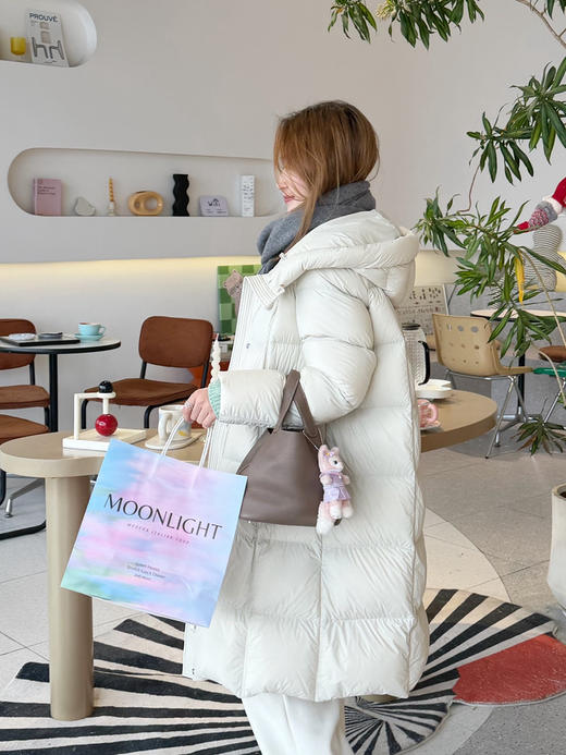 不退换|   20260112东北刚需！bo兰进口 95% 白鹅绒长款羽绒服，5-7个工作日发货 商品图1