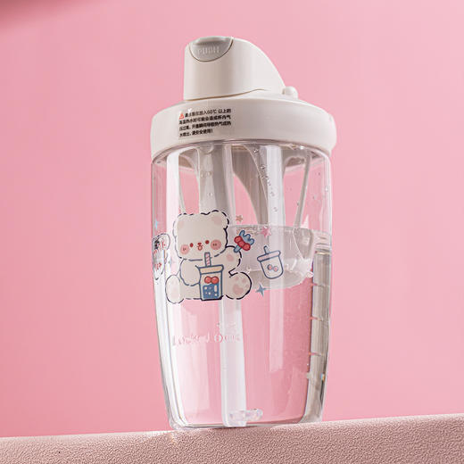 ABF866WHT0TR 乐扣乐扣Lock&Lock 820ml健身运动卡通摇摇杯带提手便携桑巴杯塑料杯男女 商品图4