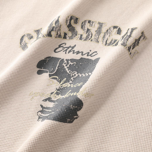 gxgjeans 男装【肌理感】男士长袖T恤25秋款柔软亲肤透气日常百搭青少年上衣K&C 商品图5