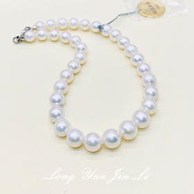 S925珍珠项链（淡水）；10-12mm