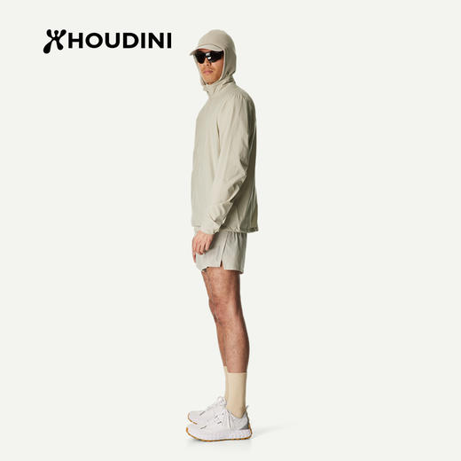 HOUDINI胡丁尼PaceTrail疾速户外26春夏新男立领骑行跑步防风夹克 810058 商品图1
