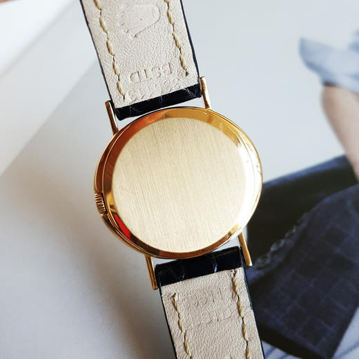 【95新】ROLEX 劳力士4081手动机械机芯25MM（女款）切利尼系列18K黄金；后镶钻石表圈 251225NJS25 商品图6