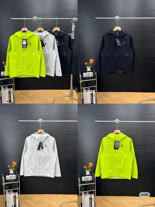 F011229全新户外防水软壳向导级冲锋衣夹克男女同款 商品图14