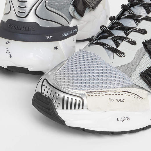DSQUARED2 女士 Faster系列 网眼休闲运动鞋 混色 SNW0461 35508533 M4200 商品图3