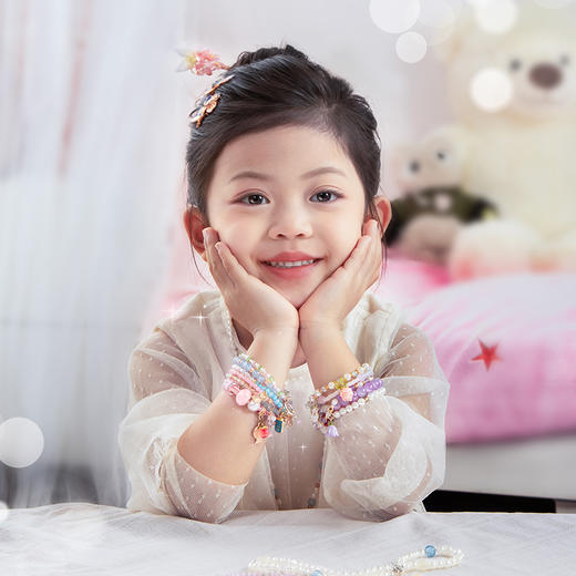 科学罐头过家家发饰礼盒套装精致公主女孩子新年儿童玩具生日礼物 商品图1