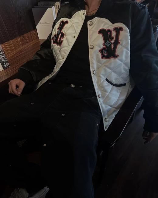 F011216新款拼色棒球服王嘉尔同款小棉服秋冬款 商品图8