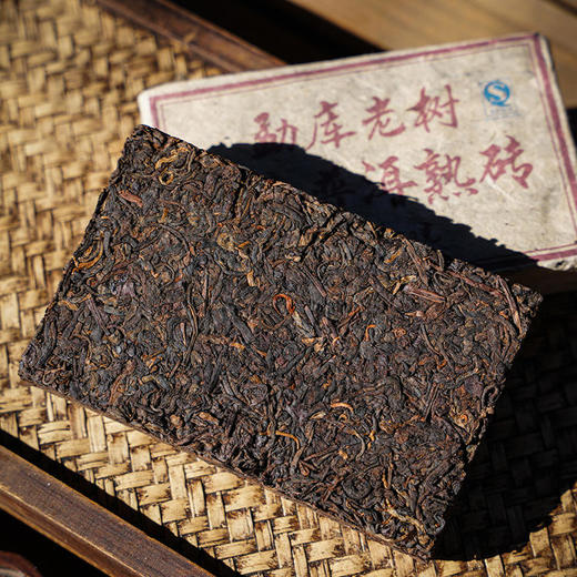 3月15日中午12点【勐库老树熟砖】十二年陈老熟砖，2013年勐库乔木老树发酵，珍品老树砖！甜糯丝滑！适口性高！250g/砖 商品图5