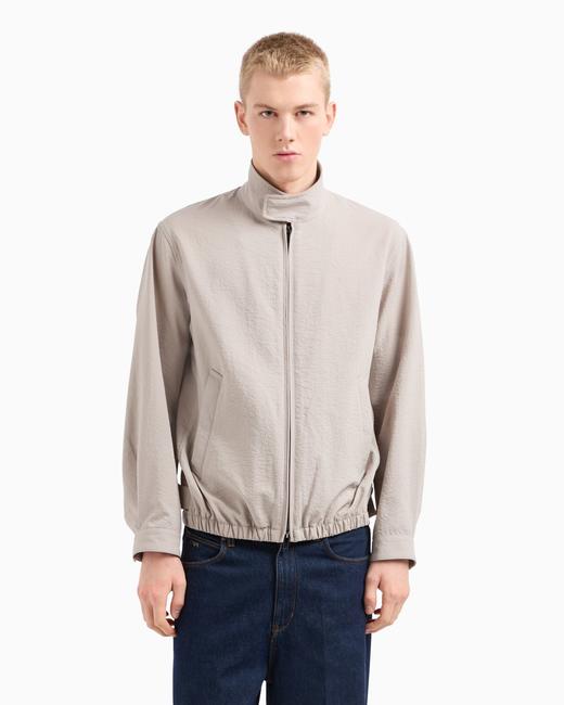 E@元单 薄款泡泡纱轻质尼龙立领夹克WT956 商品图2