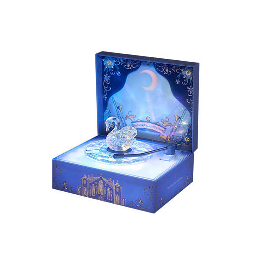 大英博物馆 天鹅贵族游戏棋盘系列 光影律动 白噪音蓝牙音响-波光翎韵 商品图5