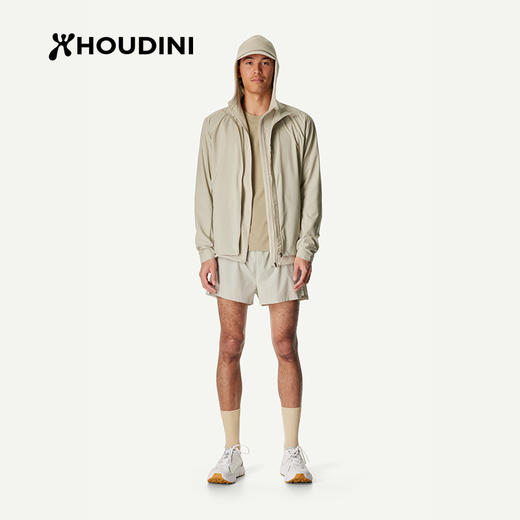 HOUDINI胡丁尼PaceTrail疾速户外26春夏新男立领骑行跑步防风夹克 810058 商品图2