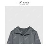 04-6潘依绣丁丁宠粉韩系简约抽绳连帽极简短外套Q1725 商品缩略图2