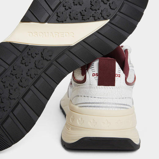 DSQUARED2 女士 Sprinter 侧枫叶图案运动鞋 混色 SNW0303 43108445 M4141 商品图4