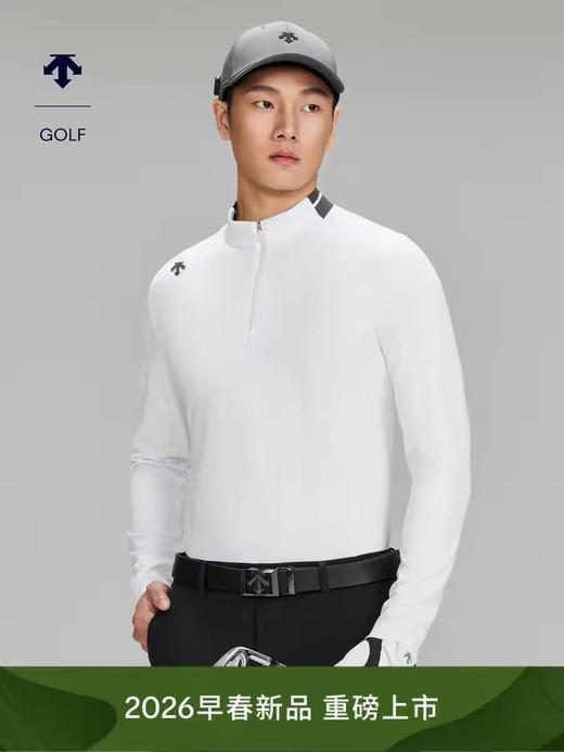 点此购买 迪桑特春秋季高尔夫系列男女款长袖打底衫 37 339703 商品图4