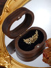 子佩集【芳华灼色】珍珠惜王妃胸针【XXXZ239】6.5mm珠镀金弧形2601 商品缩略图4