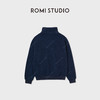 ROMI STUDIO“简约复古”棉质亲肤半拉链立领套头卫衣 RWCWS67149 商品缩略图2