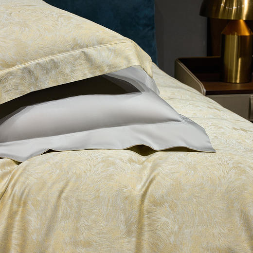 KINGCO京彩100支色织提花四件套------浮影 商品图3