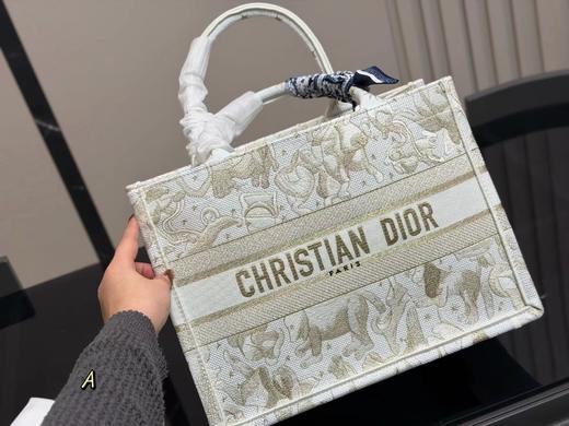 F011211新款超大容量布提花book tote女款购物袋配丝巾 商品图3