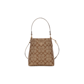 195031089152 COACH 【蔻驰】Town 21小号老花水桶包单肩斜挎包2312【21.5*10.5*22cm】