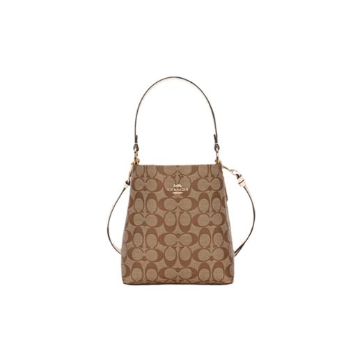 195031089152 COACH 【蔻驰】Town 21小号老花水桶包单肩斜挎包2312【21.5*10.5*22cm】 商品图0