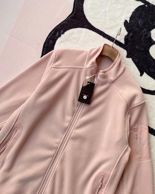 F011230冬新款女士户外运动休闲羊羔毛保暖抓绒衫外套 商品图6