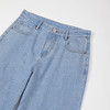 ROMI STUDIO“蓝标系列”复古水洗做旧皮牌浅蓝牛仔裤 RWDSXY1706 商品缩略图4