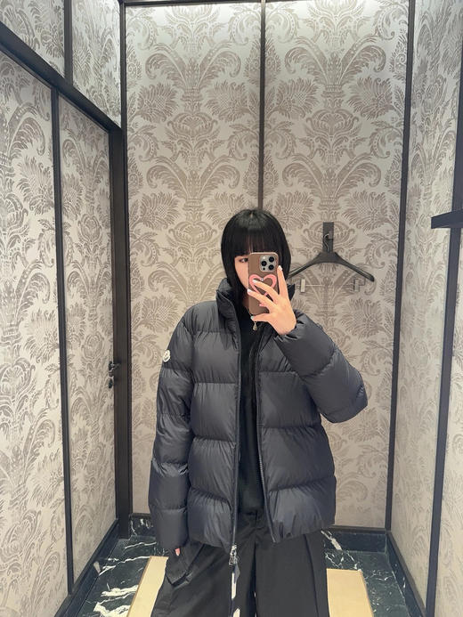 新款简约低调男女同款蒙口白鸭绒羽绒服 商品图7