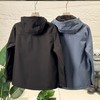 F011221软壳加绒冲锋衣情侣款防水防风休闲连帽内里加绒加厚外套 商品缩略图2