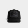 DSQUARED2 男士加拿大徽标刺绣棉质补丁棒球帽 黑色 BCM4011 05C00001 M436 商品缩略图0