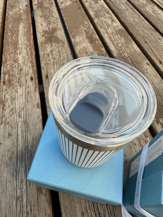 正品 Wedgwood保温杯随身保温杯口袋杯迷你便携咖啡杯350ml
杯体304不锈钢，陶瓷内胆
四个色 商品图4