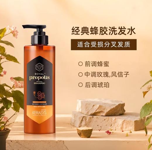 爱敬 科娜洗丝蜂胶头皮护发洗发水柔顺滋养蓬松男女士 经典蜂胶洗发水（受损分叉发质） 商品图0