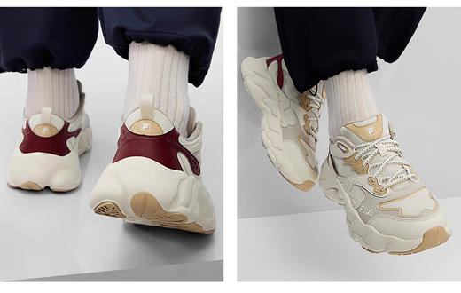 【春上新】【新品】 7楼斐乐蕨草女款老爹鞋2026春季新款厚底鞋休闲鞋运动鞋吊牌价890 商品图1