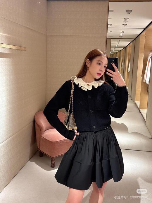 驴家 荷叶边衣领针织衫(MM) 商品图0