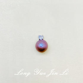 S925珍珠吊坠（淡水）；11-12mm