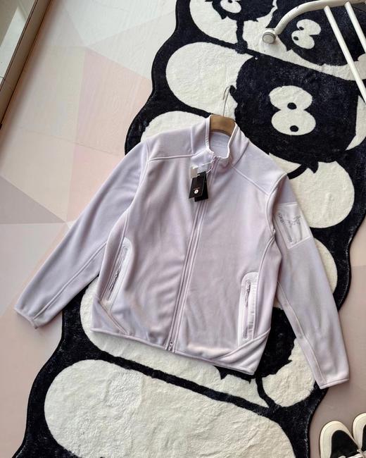 F011230冬新款女士户外运动休闲羊羔毛保暖抓绒衫外套 商品图7